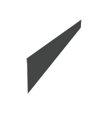 Ламель забора жалюзи Палермо Гранд Лайн 0,5 Сатин матовый RAL 7016 антрацитово-серый