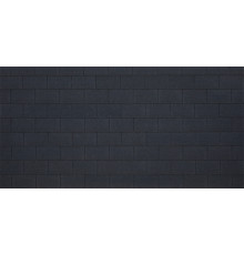 Гибкая черепица Tegola CAPRI Nero 060, чёрный