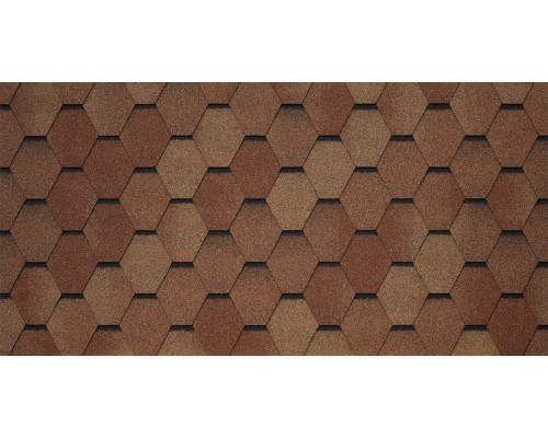 Гибкая черепица Тегола UNICA VENETO Terracotta 206, терракота